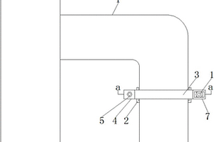 焦爐橋管閥體在線維修的裝置