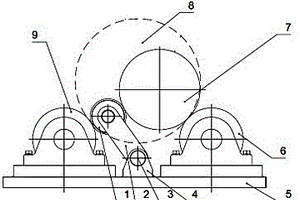 支撐輥拆裝機變徑裝置