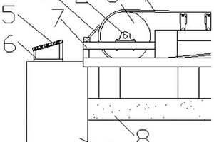 去除皮帶運(yùn)輸機(jī)運(yùn)輸?shù)纳⒀b物料內(nèi)條形雜物的裝置