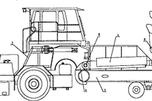 帶組合式雙抱罐機構(gòu)的抱罐車