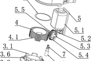 汽車(chē)后視鏡折疊器