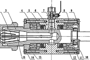 實(shí)驗(yàn)室?guī)r石試樣鉆取機(jī)水龍頭裝置