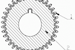 汽車發(fā)動(dòng)機(jī)控制傳動(dòng)齒輪結(jié)構(gòu)