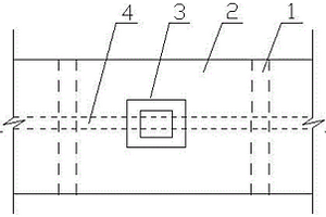 單軌梁預(yù)留洞封堵結(jié)構(gòu)