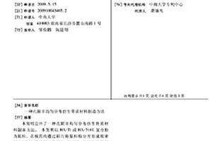 孔隙非均勻分布仿生骨質材料制造方法