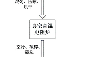 釩鈦磁鐵精礦直接還原多梯度提取工藝