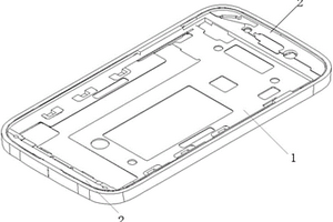 鈦合金塑料復合材料手機框架及其制作方法