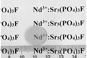 釹離子摻雜氟磷酸鍶透明陶瓷的制備方法
