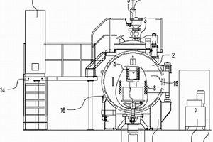 電磁攪拌加壓離心大開孔真空熔鑄爐