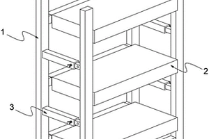 建筑施工用多功能材料堆放架