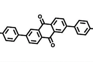 以蒽醌為核心的有機(jī)小分子功能材料及其合成方法和用途