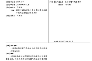 具有熱反射與熱輻射功能的隔熱材料及其制備方法