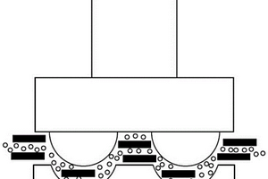 微半環(huán)凹模陣列化學(xué)-機(jī)械分級(jí)復(fù)合制造方法