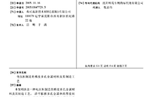 電沉積制造的梯度多孔金屬材料及其制造工藝