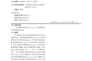 單相納米晶Mn3(Cu0.5Ge0.5)N負(fù)熱膨脹塊體材料的制備方法