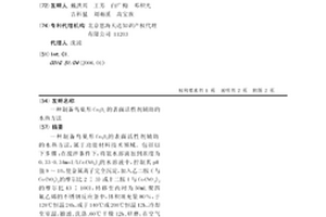 制備鳥巢形Co3O4的表面活性劑輔助的水熱方法