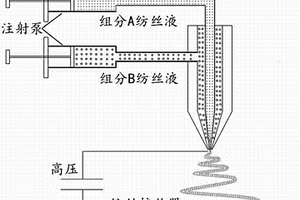 核-殼納米纖維結(jié)構(gòu)中低溫固態(tài)氧化物燃料電池陰極及其靜電紡絲制備方法