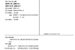 新型硅纖多功能柔性裝飾材料及其制備方法