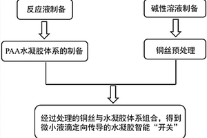 具有微小液滴傳導功能的水凝膠智能開關及其制備方法