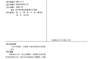 己內(nèi)酰胺-無(wú)機(jī)粒子雜化材料及其制備方法