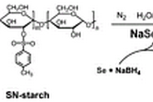 納米淀粉基仿生谷胱甘肽過(guò)氧化物酶的制備方法