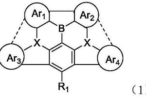 含硼雜環(huán)的有機(jī)化合物、混合物、組合物及有機(jī)電子器件