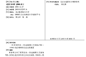 采用鋁熱-快速凝固工藝制備WB-FeNiCr復(fù)合材料的方法及其裝置