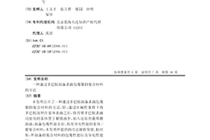 通過多巴胺制備表面包覆銀的復(fù)合材料的方法