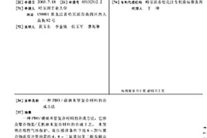 PBO/碳納米管復(fù)合材料的合成方法