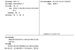 聚酰胺聚合或共聚/粘土納米復(fù)合材料及其制備新方法