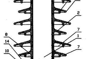 機(jī)車車頂復(fù)合材料絕緣子及制造方法