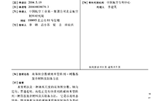 高體積分?jǐn)?shù)碳納米管陣列-樹脂基復(fù)合材料及制備方法