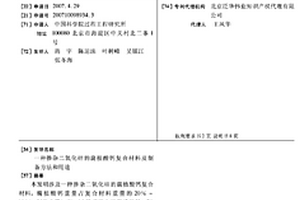 摻雜二氧化硅的腐植酸鈣復(fù)合材料及制備方法和用途