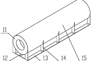 采用臥式安裝的復(fù)合材料筒殼的成形方法