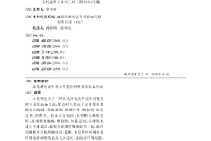 高光澤電表外殼專用復合材料及其制備方法