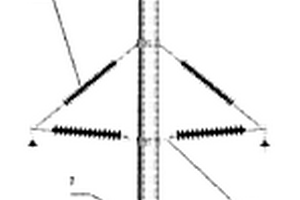 復(fù)合材料桿塔中心豎直接地引下方法及其桿塔