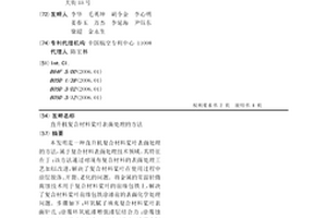 直升機復合材料槳葉表面處理的方法