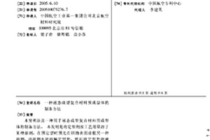 液態(tài)成型復(fù)合材料預(yù)成型體的制備方法