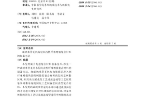 碳納米管無紡布層間改性纖維增強復(fù)合材料的制備方法