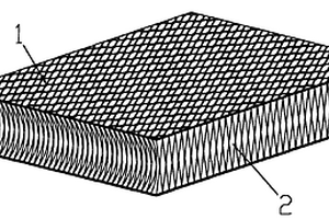 輕型經(jīng)編間隔織物建筑復(fù)合材料及其制備方法