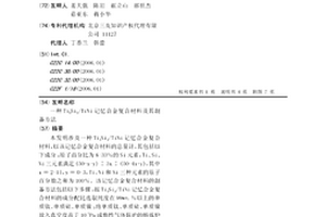 Ti5Si3/TiNi記憶合金復(fù)合材料及其制備方法