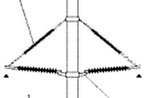 中心豎直接地引下線的復(fù)合材料桿塔