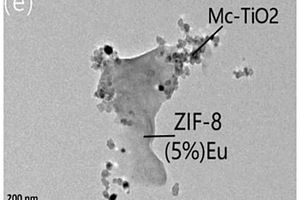 混晶結(jié)構(gòu)二氧化鈦與摻雜稀土金屬的ZIF-8復(fù)合材料及制備與應(yīng)用