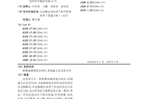 阻燃玻璃鋼復合材料、其制備方法及其應用