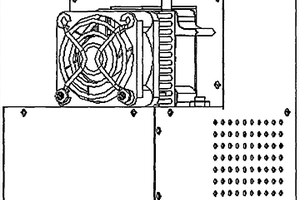 同層連續(xù)纖維復(fù)合材料3D打印機(jī)噴頭裝置