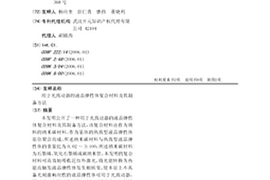 用于光致動器的液晶彈性體復(fù)合材料及其制備方法