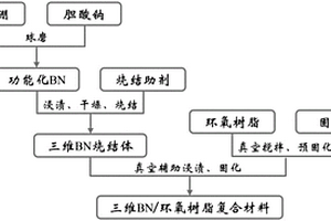 具有三維結(jié)構(gòu)的氮化硼/環(huán)氧樹脂復(fù)合材料的制備方法