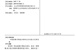 抗菌聚合物復(fù)合材料及其制備方法和用途