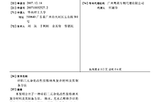 硅鋁二元雜化改性膠粉納米復(fù)合材料及其制備方法