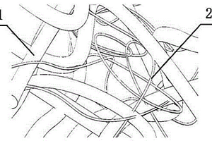 納米纖維無紡布3D互嵌式結(jié)構的復合材料